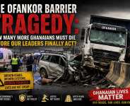 The Ofankor Barrier tragedy is more than an accident it is a national failure. How many more lives must be lost before accountability replaces excuses? Ghanaians deserve safe roads, competent leadership, and action, not endless condolences.