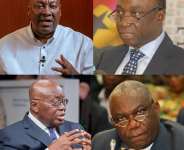 President Mahama, Dr. Kwabena Donkor, Akufo-Addo and Mr. Boakye Agyarko