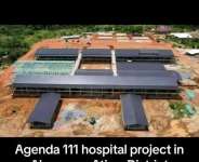 Abomosu Agenda 111 Hospital Nears Completion as Government Releases Funds