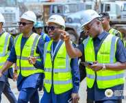 Energy Minister inspects emergency restoration of damaged Tema-Achimota tramismission line