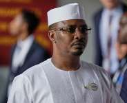 Chad President Mahamat Idriss Deby walks during the Africa Forward Summit at the Kenyatta International Convention Centre in Nairobi on May 12, 2026. -  Brian Inganga, AP