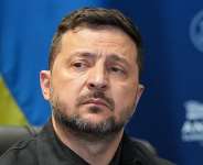 Ukrainian President Volodymyr Zelensky during a meeting with US President Donald Trump on July 8, 2026. -  Alex Brandon, AP