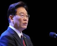 South Korean President Lee Jae Myung speaks during a ceremony to celebrate the 81st anniversary of the Korean Liberation Day in Seoul on August 15, 2026. -  Lee Jin-man, AP