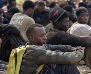 Thousands of migrants are still in and around Spains North African enclave of Ceuta weeks after a mass border crossing from Morocco, according to aid groups and Spanish authorities. - AP Photo/STR - STR