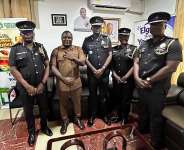 Police Commander visits Ahafo Ano South West DCE, pledges more personnel