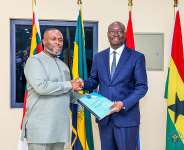Kenneth Gilbert Agyei assumes office as Defence Minister