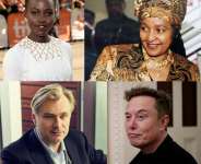 Lupita ONyango, Winnie Mandela, Christopher Nolan and Elon Musk