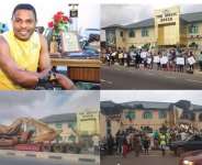Gov. Ajimobi Show’s off Political Power, Demolishes Singer, Ayefele’s N800m Music House