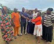Nikyema Billa Alamzy presents GH¢9,000 scholarship support to medical student