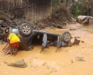Six injured as Toyota Corolla plunges into Birim River on Accra–Kumasi highway