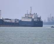 A file image of the Strait of Hormuz taken on June 17, 2026. -  Amirhosein Khorgooi, AP