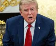 US President Donald Trump, pictured here at the White House, threatened other nations who refused to co-sign his plan to put economic pressure on Iran, on August 20, 2026. -  Jim Watson, AFP