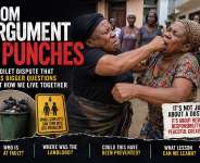 From Argument to Punches: When a Toilet Dispute Becomes a Community CrisisTwo elderly women, one sanitation dispute, and a confrontation that went too far. But the real question is bigger: Why do we wait for neighbours to fight before we take conflict, dignity, sanitation and peaceful coexistence seriously?
