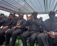 Kwesi Nyantakyi, George Afriyie, Abedi Pele and Ayews join Asamoah Gyan in mourning father