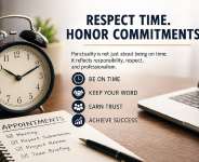 Respect Time: Honor Commitments