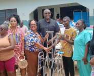 Cape Coast North MP donates medical supplies to Kwawprow Health Centre