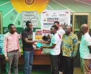 UniMAC students donatefood and stationery items to Street Children Empowerment Foundation
