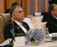 Iranian Oil Minister Mohsen Paknejad looks on during the 27th Gas Exporting Countries Forum (GECF) ministerial meeting in Doha on October 23, 2025. -  Mahmud Hams, AFP