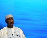 Abdoulaye Maga, acting prime minister of Mali, arrived in Algiers on Monday 24 August 2026. - AP - Peter Dejong