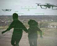 An independent UN commission has described Russias use of short-range drones to target civilians as a war crime. -  Studio graphique France Mdias Monde