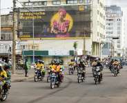 Traffic keeps moving in Cotonou, a day after Benin’s armed forces thwarted the attempted coup against the government of President Patrice Talon, on 8 December, 2025. - REUTERS - Charles Placide Tossou