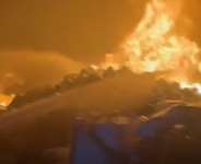 Firefighter injured as warehouse blaze guts factory at Tema Industrial Area