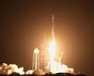 The upper stage of a SpaceX Falcon 9 rocket is expected to crash into the Moon in a collision that will leave behind a crater on the lunar surface. -  Gregg Newton, AFP/File