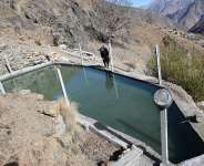 A new irrigation basin in the Al Haouz province of Morocco, as part of the rebuilding efforts in the aftermath of the 8 September 2023 earthquake (photo by the High Atlas Foundation, 2024).