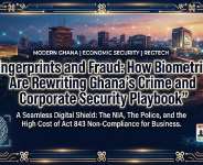 Fingerprints and Fraud: How Biometrics Are Rewriting Ghana’s Crime and Corporate Security Playbook