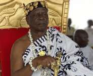 Obirifo Ahunako Ahor Ankobea II, President of the Gomoa Assin Traditional Council and Omanhen of the Gomoa Assin Traditional Area