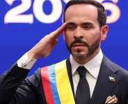 Abelardo de la Espriella prest juramento como presidente de Colombia durante una ceremonia de inauguracin, en Cali, Colombia, el 7 de agosto de 2026. - REUTERS - Luisa Gonzalez