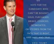 Running Government Is Not Like Running A Family Business Mr. Eric Trump Jnr