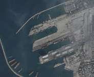 File photo: A satellite image shows a Russian naval facility, in Tartous, Syria in this handout picture taken on December 6, 2024. 2024. -  via Reuters