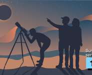 Jared Khos family, originally from Singapore, has been traveling the globe to chase eclipses for the last 20 years. -  Studio graphique FMM