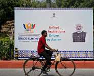 India will host leaders including the presidents of Russia and Iran for a BRICS summit, with wars in the Middle East and Ukraine, as well as economic challenges, to dominate talks among the 11-member group -  Sajjad HUSSAIN, AFP