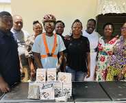 Eight Talensi CHPS Compounds receive BP apparatus from Cyclist James Kumbeni