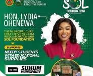 Suhum MCE and SOL Foundation to donate SHS essentials to 500 freshers