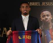 Barcelona complete signing of Arsenal striker Jesus