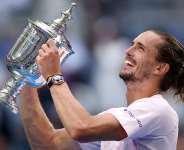 Getty ImagesImage caption: Alexander Zverev has finally landed his first US Open title, six years after losing in the 2020 final