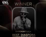 Emperor T-Jiga wins Best Diaspora Afrobeat Artist of the Year at Ghana Music Awards Europe 2026