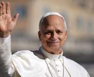 Pope Leo XIV arrives for his weekly audience in St Peters Square at the Vatican on Wednesday, 16 September 2026. - AP Photo/Andrew Medichini
