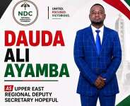 Journalist and law student Ayamba Ali Dauda joins NDC Upper East Deputy Secretary race