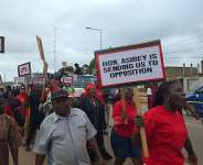 Kwadaso NDC demonstrate to demand removal of MCE