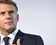French President Emmanuel Macron delivers a speech during the 2026 National Disability Conference in Bobigny, near Paris, France, Friday on September 4, 2026. -  Firas Abdullah via AP