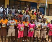 Alagumgube donates 260 Guren books to Upper East Education Directorate