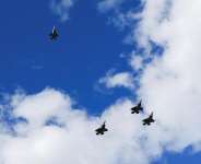 A file image of F-35 jets in Oslo, Norway, on September 9, 2026. - Claudia Greco, Reuters