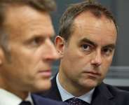 A file image of Frances Prime Minister Sbastien Lecornu with President Emmanuel Macron on May 22, 2026. -  Ludovic Marin, AFP via AP