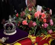 Queen Elizabeth II is buried beside husband Prince Philip