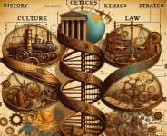 The Quintuple Helix of National Building: History, Culture, Law, Strategy, and Ethics
