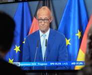 Merz unveils new aid for Ukraine as Russia strikes Kyiv during German leaders visit